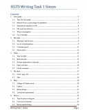 IELTS Writing Task 1 - Simons Band 9 collection