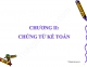 Slide Chương 2 Nguyên lý kế toán: Chứng từ kế toán
