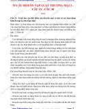 59 Câu hỏi ôn tập Luật Thương mại 2 - Câu 21-30 (có KEY)