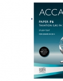 Tài liệu ACCA - BPP Phần F6 - Taxtation (Thuế)