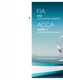 Tài liệu FIA (F1) Kế toán trong kinh doanh (Bản bổ sung)