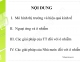 Slide chương 2 môn Kinh tế môi trường: Ô nhiễm môi trường