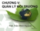 Slide chương 5 môn Kinh tế môi trường: Quản lý môi trường