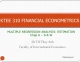 Slide Kinh tế lượng: Lecture 3 - Multiple Regression