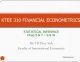 Slide Kinh tế lượng: Lecture 4 - Statistical Inference