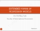 Slide Kinh tế lượng: Lecture 6 - Extended forms of estimations