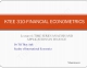Slide Kinh tế lượng: Lecture 9- Time Series