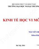 Slide Kinh tế vi mô 1 chương 1: Kinh tế học vi mô và các vấn đề cơ bản trong doanh nghiệp