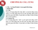 Slide Kinh tế vi mô 1 chương 2: Cầu, cung