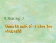 Slide Quan hệ Kinh tế quốc tế: Quan hệ quốc tế về khoa học công nghệ