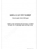 Khóa luận - Chiến lược kinh doanh âm nhạc cổ điển ở châu Âu và bài học đối với Việt Nam