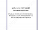 Khóa luận - Ứng dụng mô hình Just in time vào hoạt động quản lý hàng tồn kho trong các doanh nghiệp dệt may Việt Nam