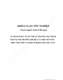 Khóa luận - Sử dụng rào cản kỹ thuật thương mại nhằm bảo vệ thị trường nội địa của một số nước và kinh nghiệm cho Việt Nam