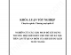 Khóa luận - Nghiên cứu các giải pháp để xây dựng thương hiệu điểm đến cho thủ đô Hà Nội: Tiếp cận từ quan điểm của khách du lịch nước ngoài