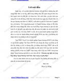 [Đề án] Thương mại điện tử trong hoạt động Ngoại thương Việt Nam - Thực trạng và giải pháp