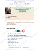 Đáp án 224 câu thi NV Kinh doanh bảo hiểm (BIC) - BIDV Insurance Corp