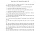Bộ câu hỏi ôn thi vấn đáp Thanh toán quốc tế