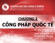 [Slide pháp luật đại cương] chương 3: Công pháp quốc tế