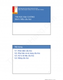 [Slide tin học đại cương] Bài 9. Kiểu cấu trúc