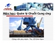 Slide Quản lý chuỗi cung ứng - Chương 4 - Ths.Đỗ Đình Nam