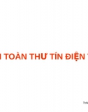 Bài giảng - An toàn thư tín điện tử