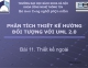 Bài 11. Thiết kế ngoài - ĐH Bách Khoa Hà Nội