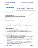 CV Khách hàng cá nhân Sacombank - Mô tả và Yêu cầu công việc