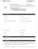 Mẫu CV Ernst and Young (Job application form EY)