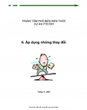 Kỹ năng mềm - Áp dụng những thay đổi