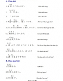 Những câu giao tiếp tiếng Nhật thông dụng