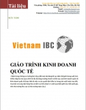 Giáo trình kinh doanh quốc tế