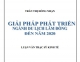 [Luận văn thạc sĩ kinh tế]_ Giải pháp phát triển ngành du lịch Lâm Đồng