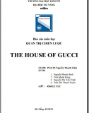 Bài tập môn Quản trị chiến lược - The house of gucci