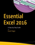 Essential Excel 2016  A Step-by-Step Guide by David Slager 