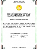 [Tiểu luận] Lịch sử các học thuyết kinh tế - Phân tích lý thuyết bàn tay vô hình Adam Smith