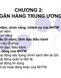 Slide - Chương 2 - Ngân hàng Trung ương