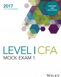 LEVEL I - CFA  MOCK EXAM 1