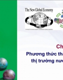 Slide chương 5 - Phương thức thâm nhập thị trường nước ngoài