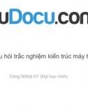 500 câu hỏi trắc nghiệm kiến thức máy tính