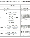 Tổng hợp vi mô + vĩ mô pdf