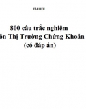 800 câu trắc nghiệm thị trường chứng khoán (có đáp án)