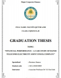 Luận văn tốt nghiệp - khoa tài chính - Financial performance a case study of  Hanoi telecoms electricity joint stock company