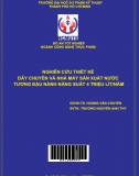 [Đồ án tốt nghiệp] Nghiên cứu thiết kế dây chuyền và nhà máy sản xuất nước tương đậu nành năng suất 4 triệu lít năm