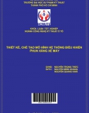 [Đồ án tốt nghiệp] Thiết kế, chế tạo mô hình hệ thống điều khiển phun xăng xe máy