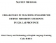 [Luận văn thạc sĩ] Challenges in teaching English for ethnic minority students in Gia Lai province