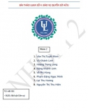 Thảo luận - Bảo về quyền sở hữu 