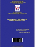 [Đồ án tốt nghiệp] Ứng dụng xử lý ảnh phân loại sản phẩm theo mã vạch