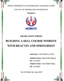 [Khóa luận tốt nghiệp full tiếng Anh] Building a sell course website with reactjs and springboot