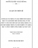 [Luân án tiến sĩ] Đánh giá tác động của đặc điểm nhân khẩu học của Giám đốc điều hành (CEO), ưu đãi thuế và phi thuế đến kết quả hoạt động của doanh nghiệp