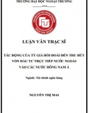 [Luận văn thạc sĩ] Tác động của tỷ giá hối đoái đến thu hút vốn đầu tư trực tiếp nước ngoài vào các nước Đông Nam Á